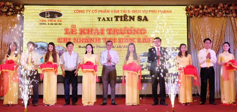 Lễ khai trương Chi nhánh Taxi tiên Sa tại Đắk Lắk
