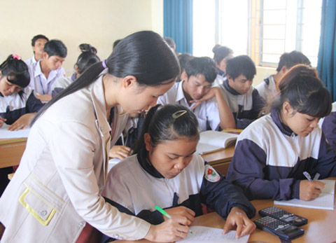 Học sinh  Trung tâm GDTX huyện Krông Năng