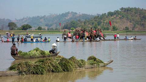 Hồ Lak là không gian sống, đồng thời là không gian văn hóa - lịch sử của người dân địa phương.  