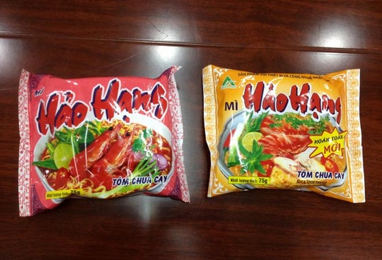 Mì Hảo Hạng - Tôm chua cay của Asia Foods. Ảnh: T. Nhân