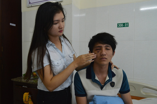 Anh Triệu Thái Nguyên tại Bệnh viện Đa khoa Thiện Hạnh
