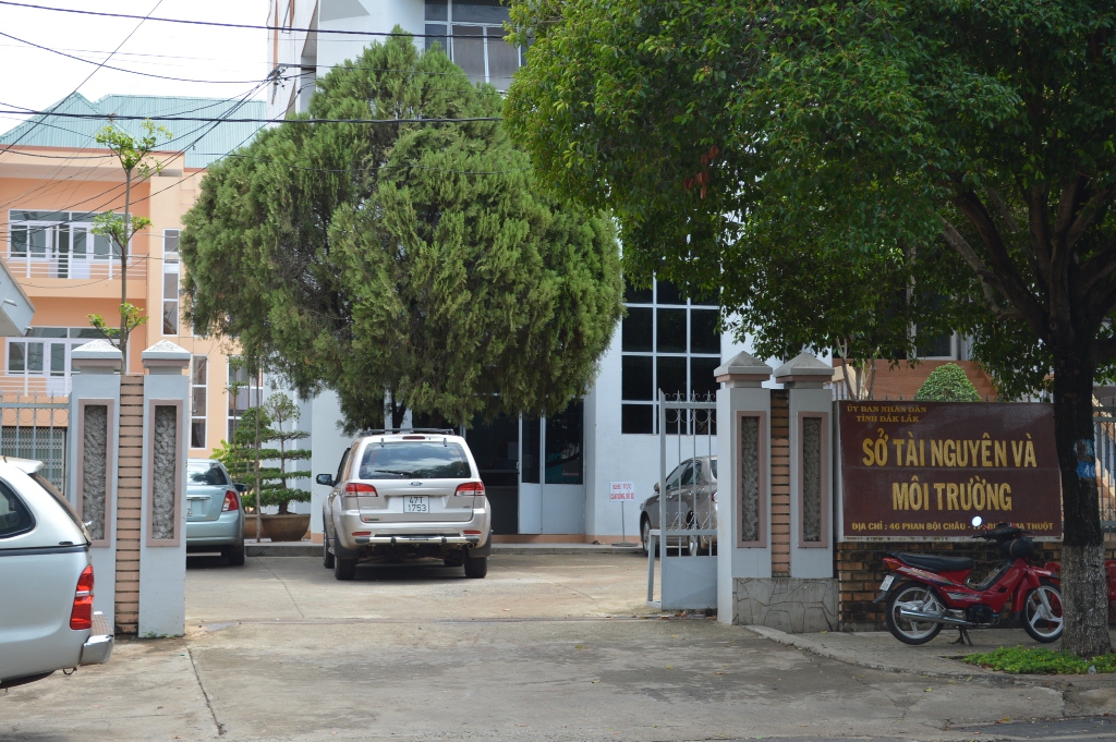 Sở TN-MT tỉnh Đắk Lắk nơi để xảy ra một số sai phạm trong quá trình đầu tư