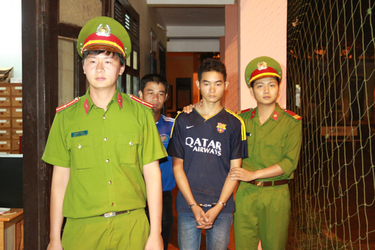Duy bị Cơ quan CSĐT Công an Đắk Lắk bắt giữ