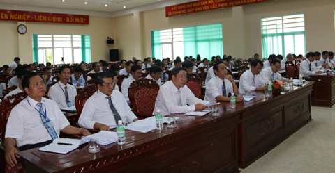 Các đại biểu tham dự hội nghị