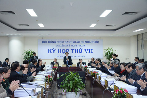 Bộ trưởng Phùng Xuân Nhạ đã có kết quả rà soát giáo sư, phó giáo sư - Ảnh 1.